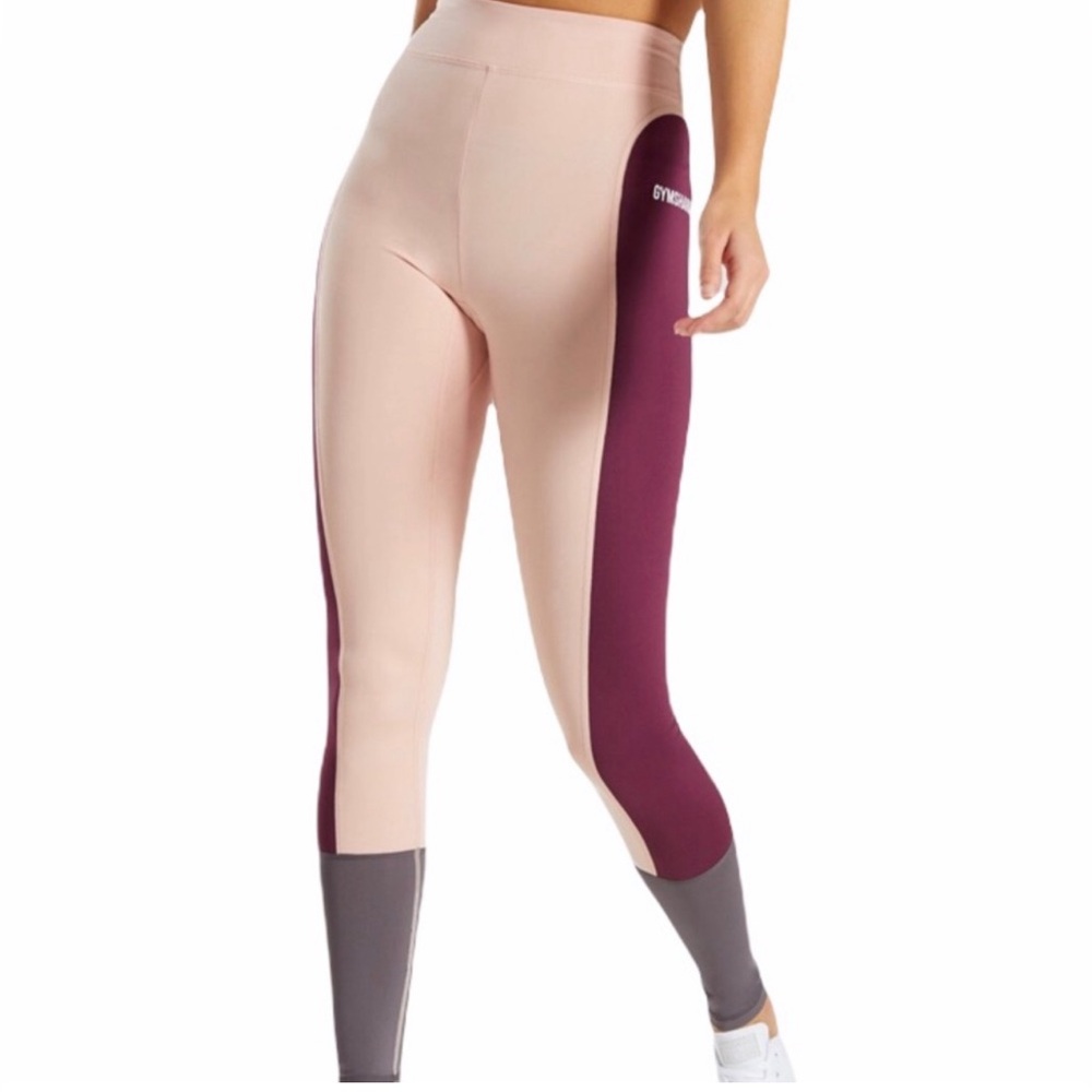 Gym Shark multi colored workout leggings